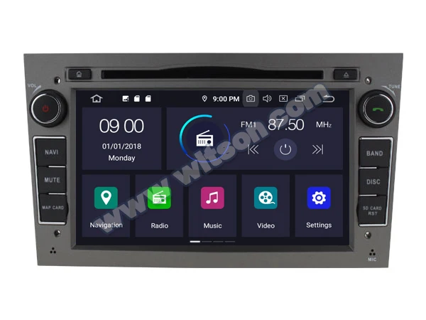 Discount 7" Android 9.0 Pie OS Car DVD Multimedia GPS Radio for Opel/Vauxhall/Holden Antara 2005+ & Corsa C 2004-2006 & Corsa D 2006+ 5