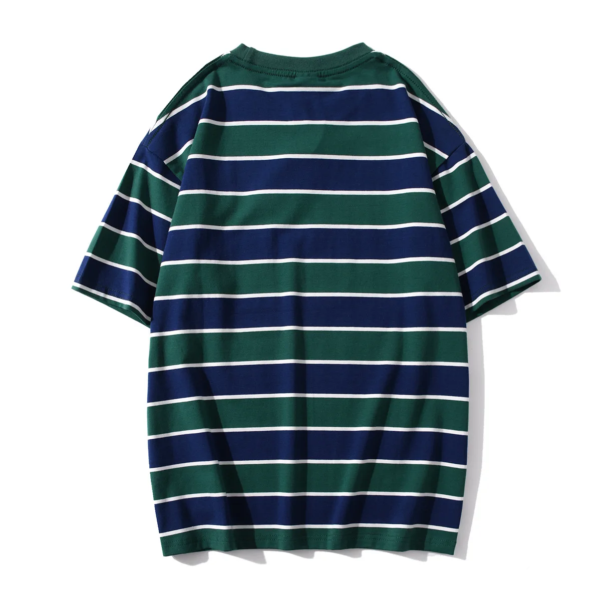 High-Quality Striped Men's Casual T-Shirts - true deals club