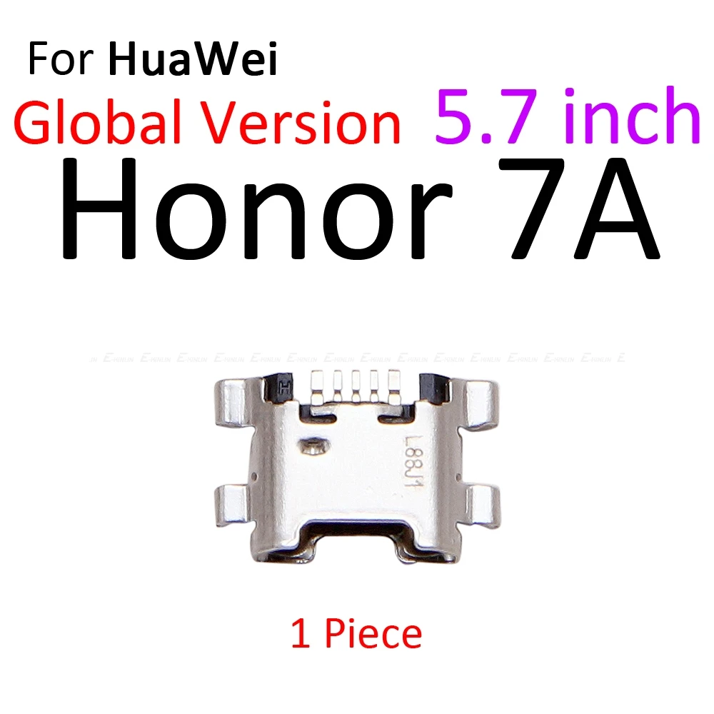 Разъем USB разъем для зарядки док-станции Порт для HuaWei Honor Play 7C 7A 7X7 S 6C 6A 6X 5C Pro Micoro type-C разъем для зарядки