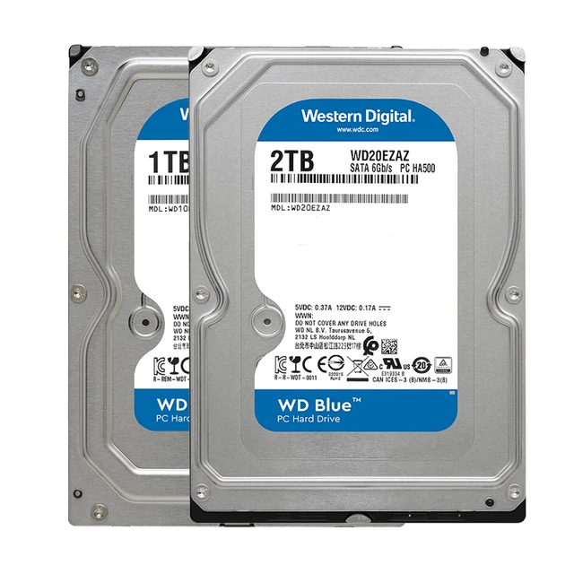 WD 1To 7200tr BLUE 64Mo SATA III WD10EZEX - Disque dur 3.5 interne