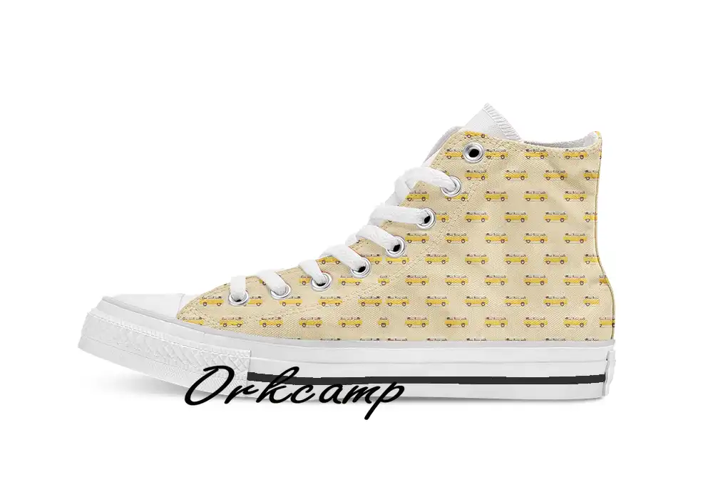 yellow van sneakers