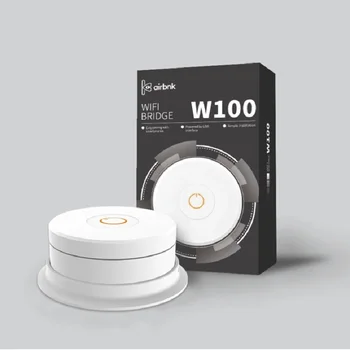 

DOOR LOCK accessory Airbnk Connect Wi-Fi bridge W100 Bluetooth Wifi gateway 5V needs to be used with M300 M500 door lock !
