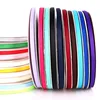 Pure Color Whorl Grosgrain Ribbons Wedding Festival Party Decorations Bow Craft Card Gifts Wrapping Supplies DIY 6-10mm 5 Yards ► Photo 2/6