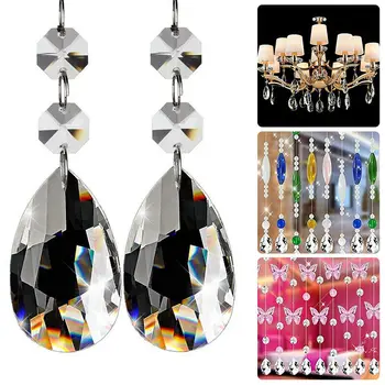 

20 Picee 38mm Crystal Ball Clear Crystal Prisms Chandelier Crystals Pendants Diy Accessories Bead Curtain Hanging Ornament