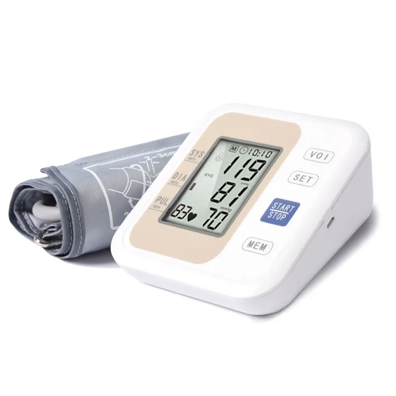 Автоматический цифровой рычаг Монитор артериального давления BP Сфигмоманометр манометр тонометр для измерения артериального давления - Цвет: 2