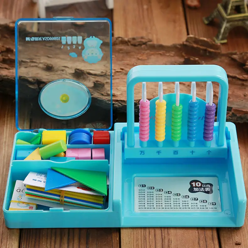 

M&G ASD99805-in-Counter Mathematics Calculation Frame Stationary Box Geometry Abacus Toy Jigsaw Puzzle