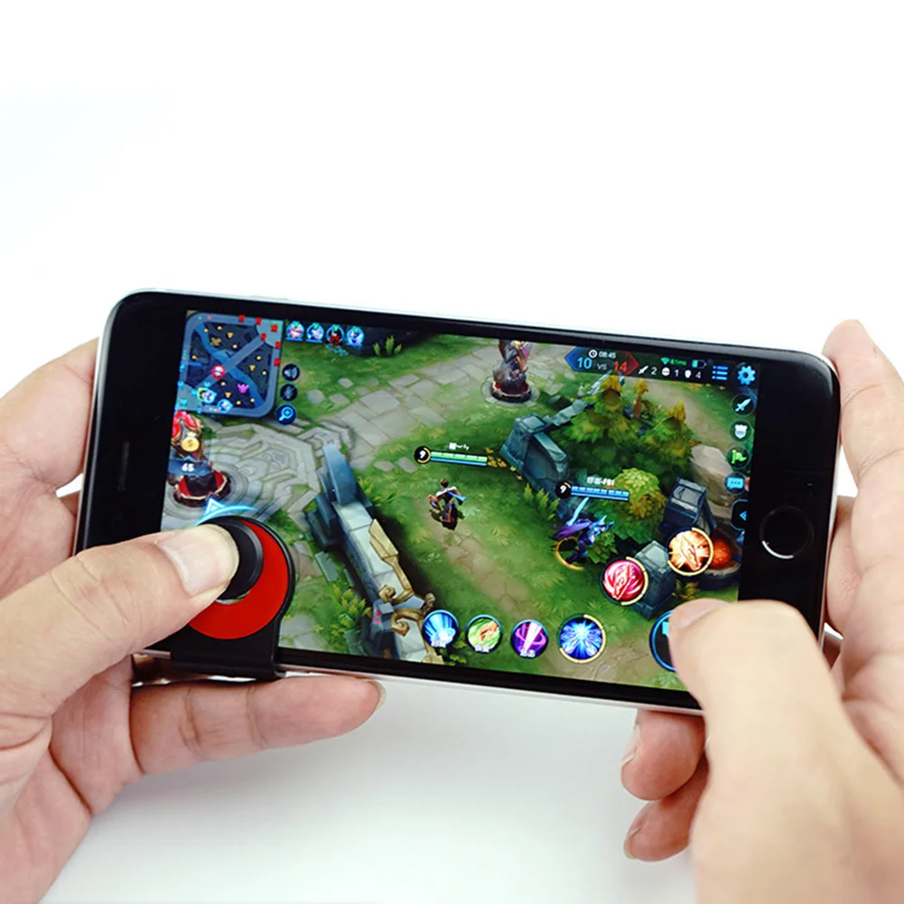 Game Joystick Mobile Phone Gaming Rocker Joypad Tablet Controller with Clip for King of Glory Control for Cell Phone Games