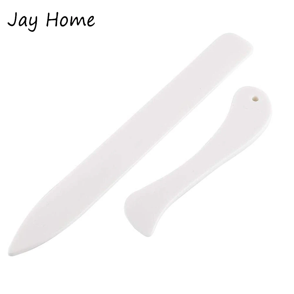 

2PCS Bone Folder Tools Paper Creaser Set Paper Folding Scoring Tool Paper Crafting Tool for Bookbinding Paper Leather Crafts