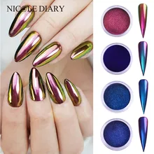 Mirror Powders Laser Nail-Glitter Chrome Pigment Design-Decoration Dust Auroras-Effect