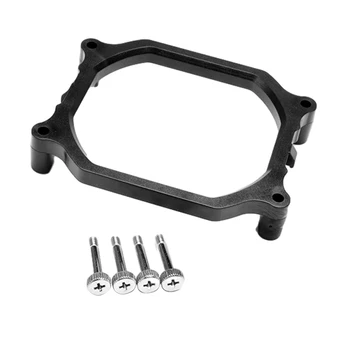 

Support CPU Fan Bracket Black Holder Heat Dissipation Stable Cooling With Screws Durable Accessories Base For Intel LGA2011