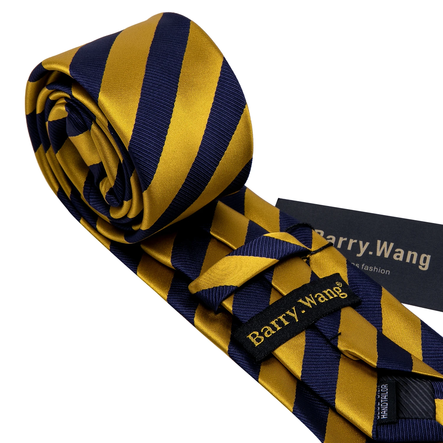 Suit Wedding Tie NeckTies Hanky Sets Business Fashion New Gold Striped 100% Silk Tie Gifts For Men Gifts 8 He43d2efbdf6d435d9fbbdf5c213d3c5c6