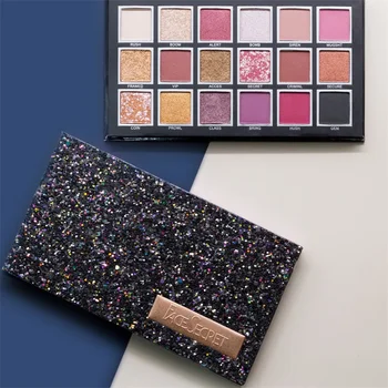 

18 Colors New Eye Makeup Eyeshadow Palette Nude Waterproof Glitter Pigment Smoky Eye Shadow Pallete Make up Palette