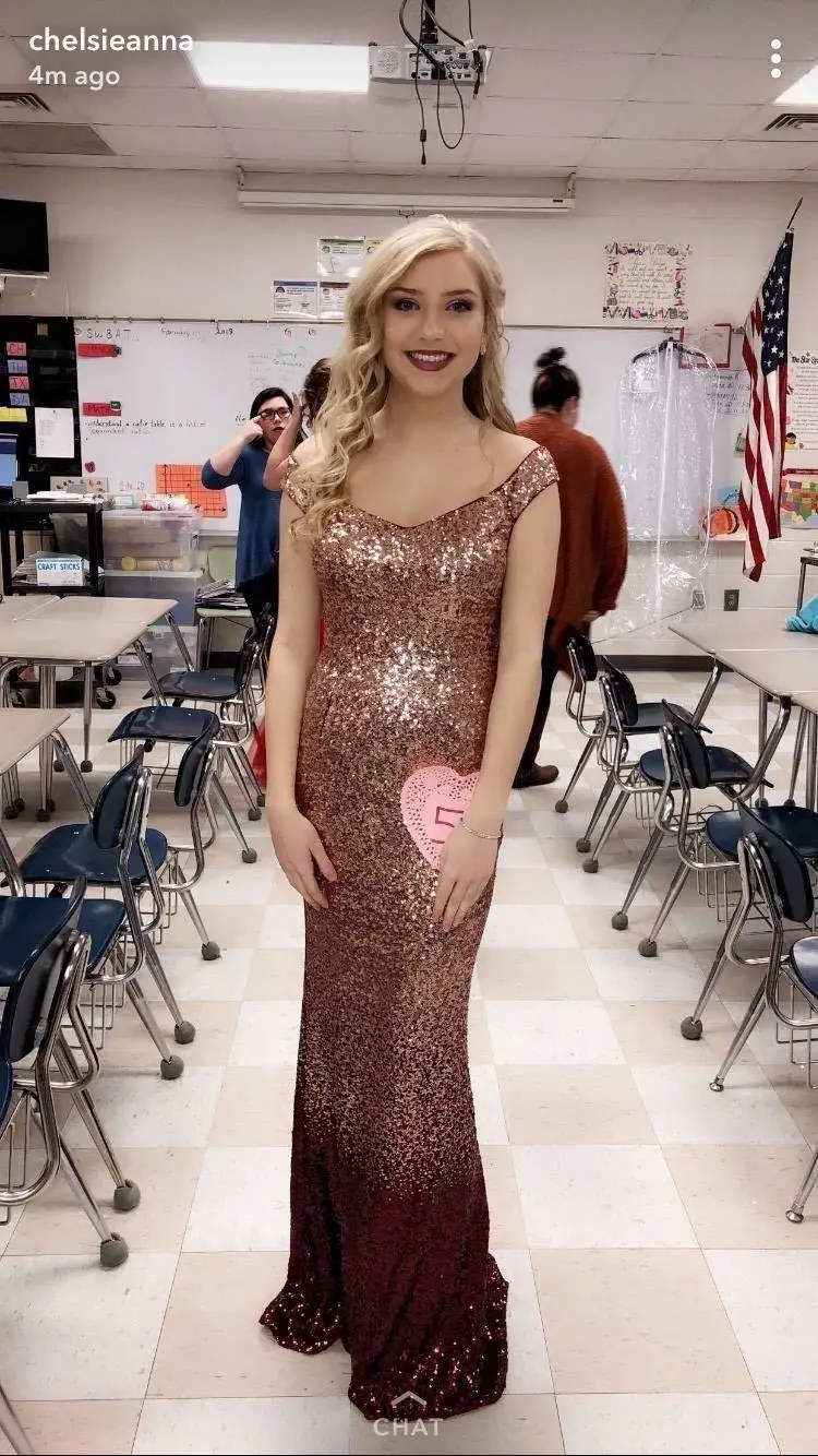 New Gold Sequin Dress Long Elegant Off The Shoulder V Neck Sequined Women Party Dress Sexy Club Dress Vestido Largo De Fiesta