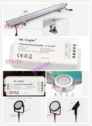 Ми свет SYS-T1/SYS-T2/SYS-RL1/SYS-RW1/SYS-RC1/SYS-RC2 Wi Fi rgb зоны контроллер светодиодный усилители домашние светодиодные прожекторы свет