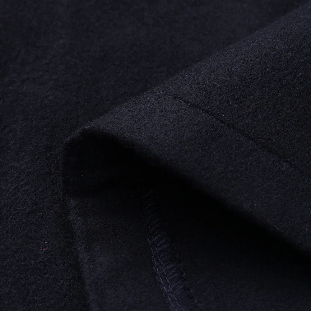 Men's Button Slim Coat Autumn Winter Long Sleeve Suit Jacket Trench Top men Coats Jacket Ladies Office solid Outwear Clothes