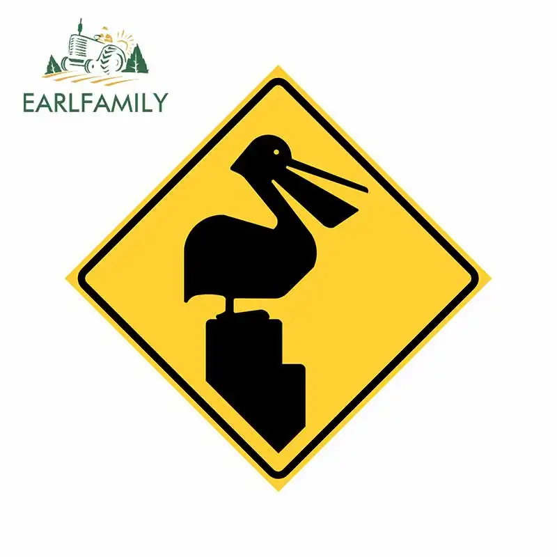 EARLFAMILY 13 см x для Pelican обмотки правосторонние дорожные знаки наклейки на