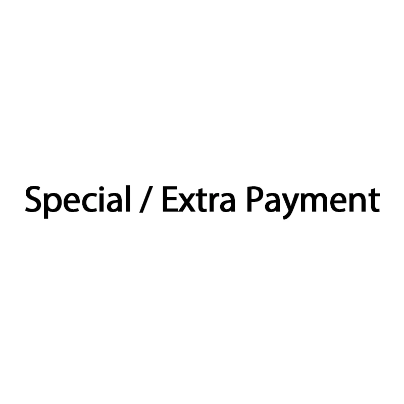 

Extra Payment For Order