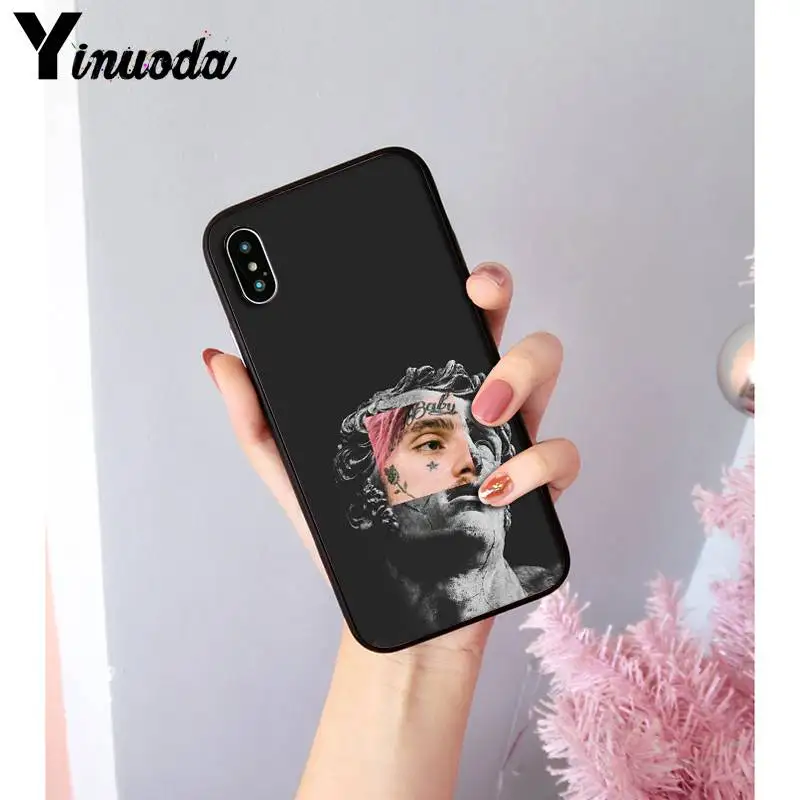 Yinuoda Lil Peep Lil Bo Peep Красочный милый чехол для телефона iPhone 8 7 6 6S Plus X XS MAX 5 5S SE XR мобильный чехол - Цвет: A16