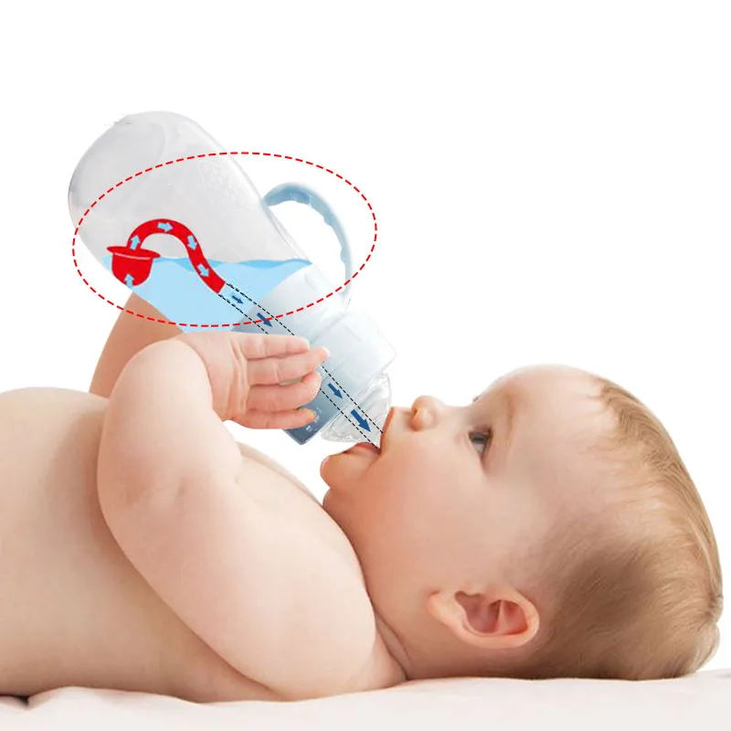 3 Use Infant Baby Soft Silicone Food Supplement Toddler Rice Cereal Feeding Bottles Spoon Milk Food Storage Cup 150/240ml Baby Food Storage Containers Portable Food Storage Box