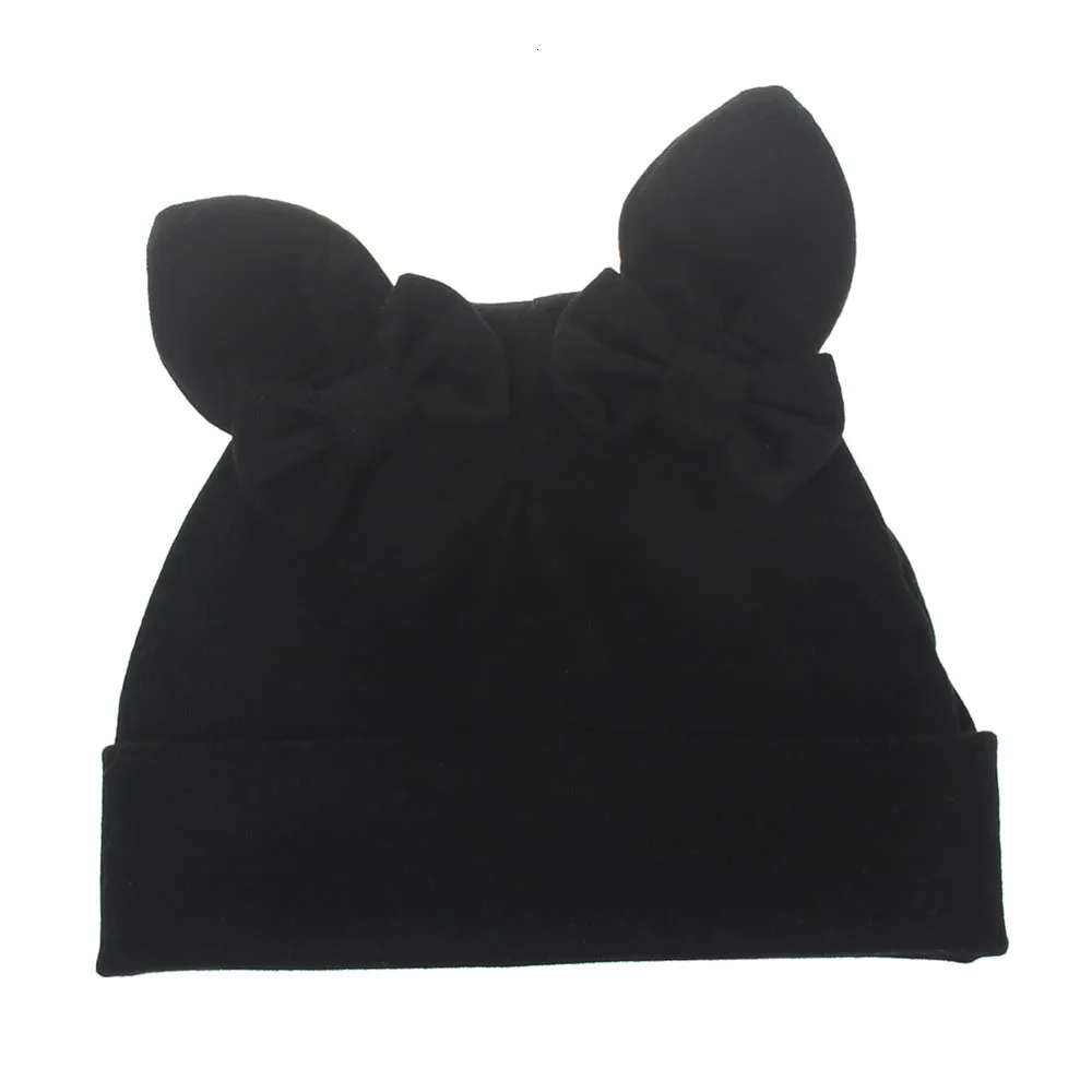 Baby Girl Hat Rabbit Ear Hat For Girls Cotton Bow Knot Children's Cap Toddler Kids Hats Cartoon Cute Baby Hats Bonnet