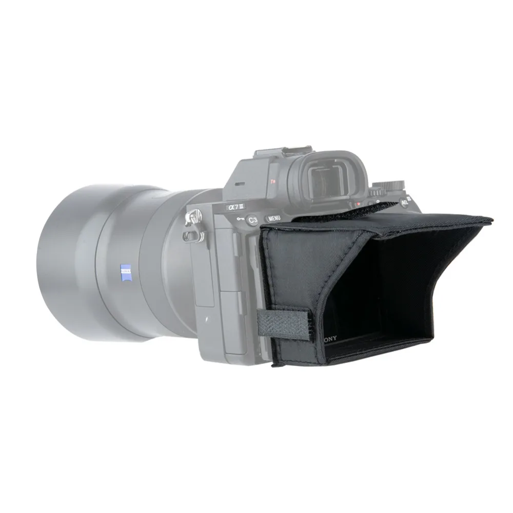 Niceyrig для sony A7 A7II A7III A9 серии специальный капот ЖК-экран нейлоновый солнцезащитный легкий капот для камер sony
