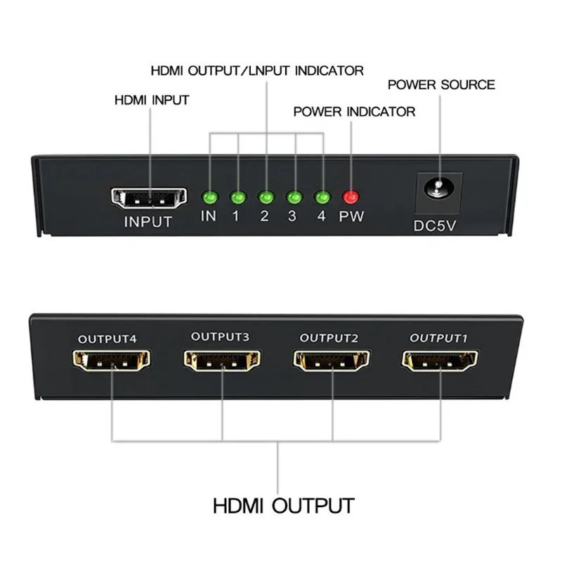 1 In 4 Out Ǯ HD 4 Ʈ   , HDMI ȣȯ й v1.4 3d 4k 1080p, PS3 xbox HDTV DVD 