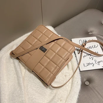 

Famous Brand Designer Women Large Capacity Handbags Female 2021 Summer Fashion Plaid Shoulder Bag Crossbody Bag Tote Bag