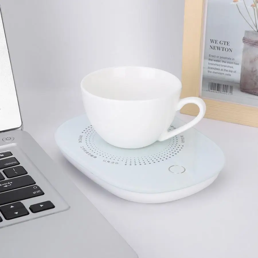 USB Грелка коврик теплая чашка коврик нагревательное устройство офисный Кофе Чай грелка коврик электрическая изоляция подставка теплая до 55 градусов
