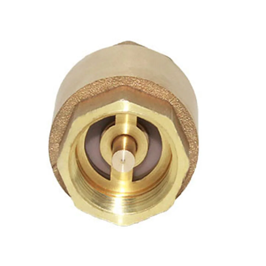 1/2'' NPT Brass Internal Threaded Air Compressor Check Valve Spring Vertical Check Valve Non Retrun Valve 1/2'' NPT Brass Internal Threaded Air Compressor Check Valve Spring Vertical Check Valve Non Retrun Valve