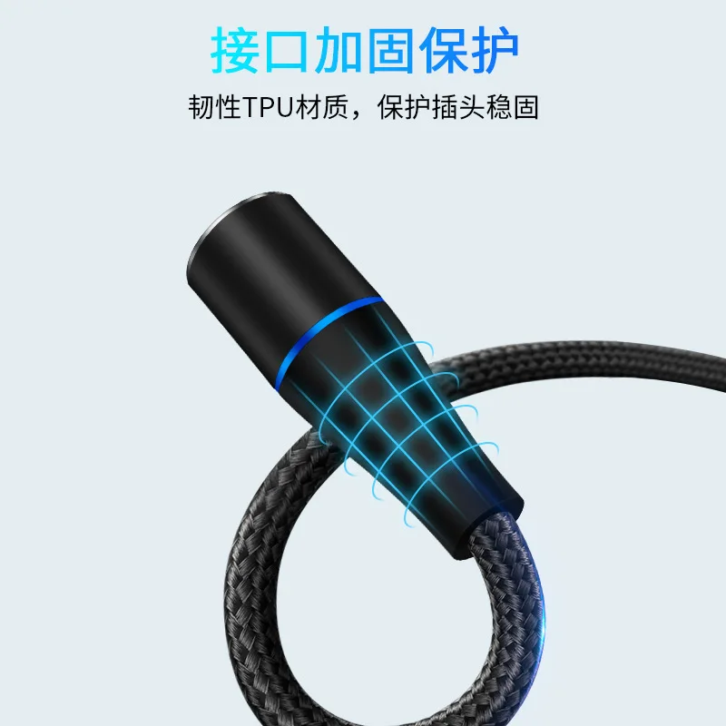 Магнитный кабель Bozhu в оплетке type C Micro USB Магнитный usb-кабель для зарядки 1 м для Apple IPhone X 7 8 6 Xs Max XR samsung s9 шнур