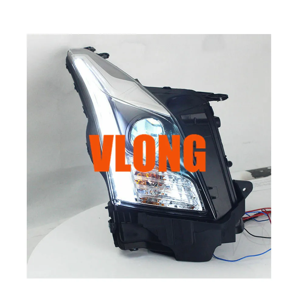 Фары в сборе- JGRT-Headlight-V3 для Cadillac ATS Bi-Xenon для объектива двойной луч HID комплект