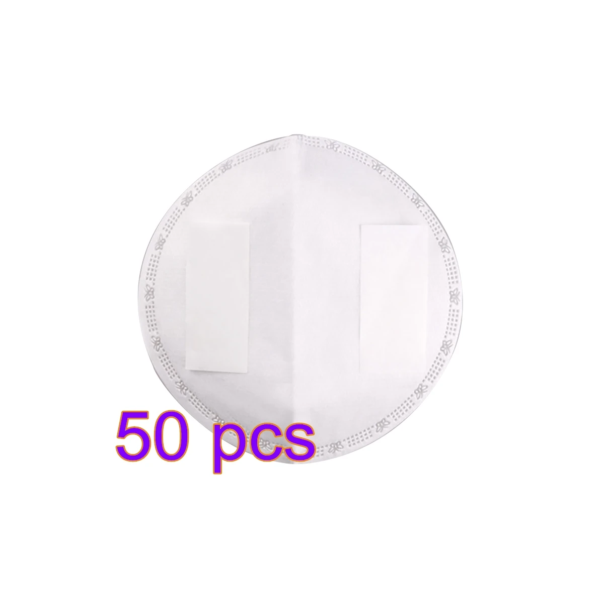 

50pcs Mouth Mask Pad Round Disposable Mouth Mask Sheet Mouth Mask filter Layer mask Fast Delivery