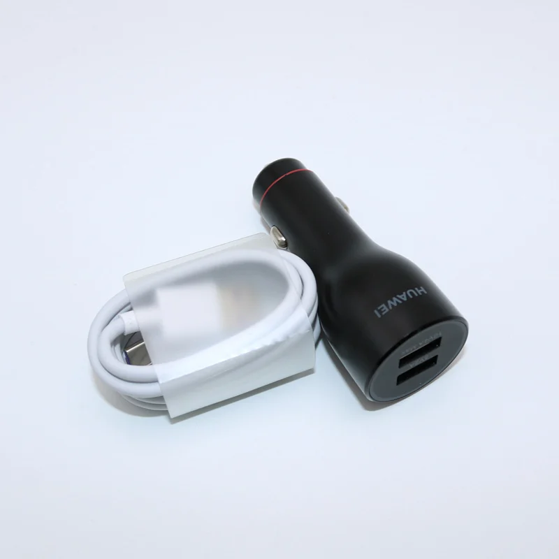 Оригинальное супер автомобильное зарядное устройство huawei SuperCharge Fast Quick 10V4A Duable USB port для huawei P20 P30 Pro mate 20 Pro Honor V20 PRO