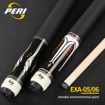

PERI EXA Pool Cue 12.75mm Black Ice Tip P20 Shaft Stick Billiard Cue 11th Grade Python Pattern Teeth Professional Handmade Stick