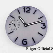 37,5 мм Фиолетовый Gey часы циферблат+ часы ручной Калибр ETA 6497 ручной завод