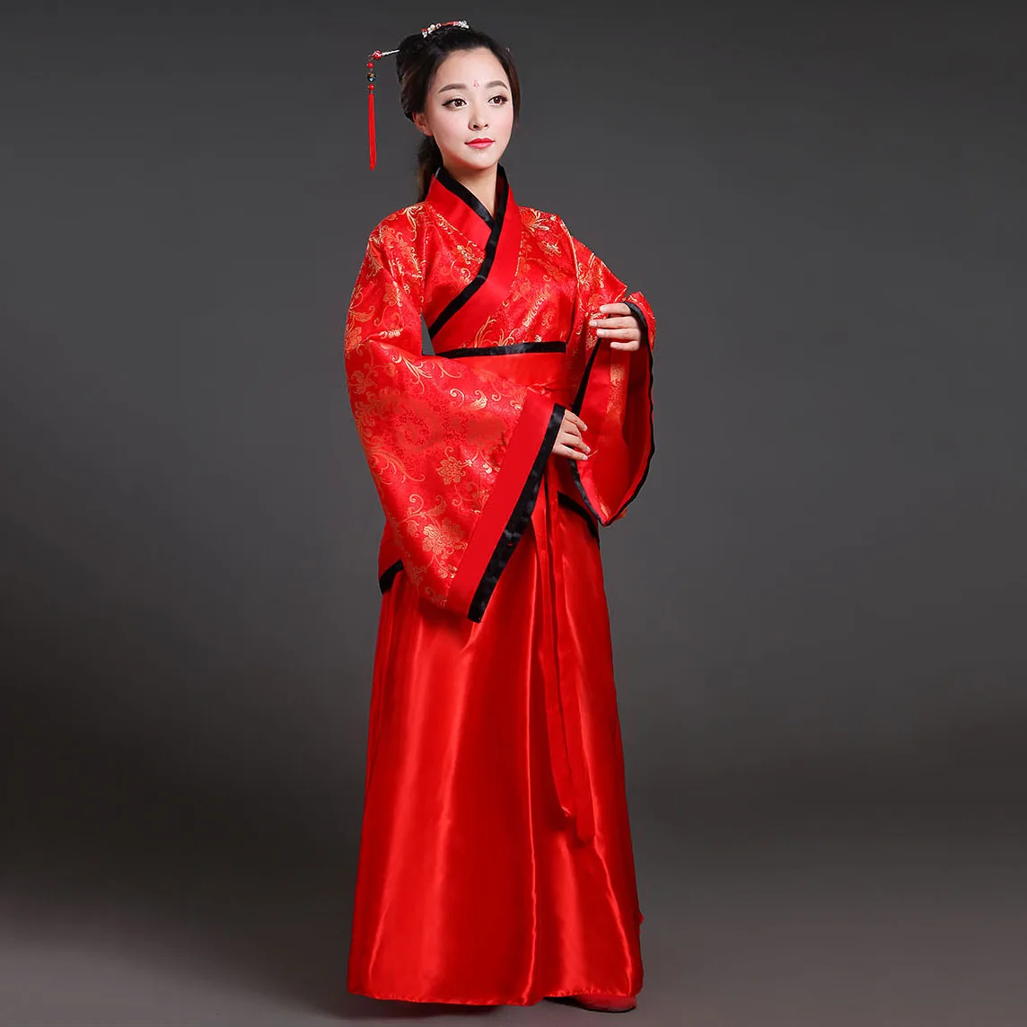 Национальный костюм ханьфу Древний китайский Косплей Костюм Древний китайский Hanfu женская одежда Hanfu женское китайское сценическое платье