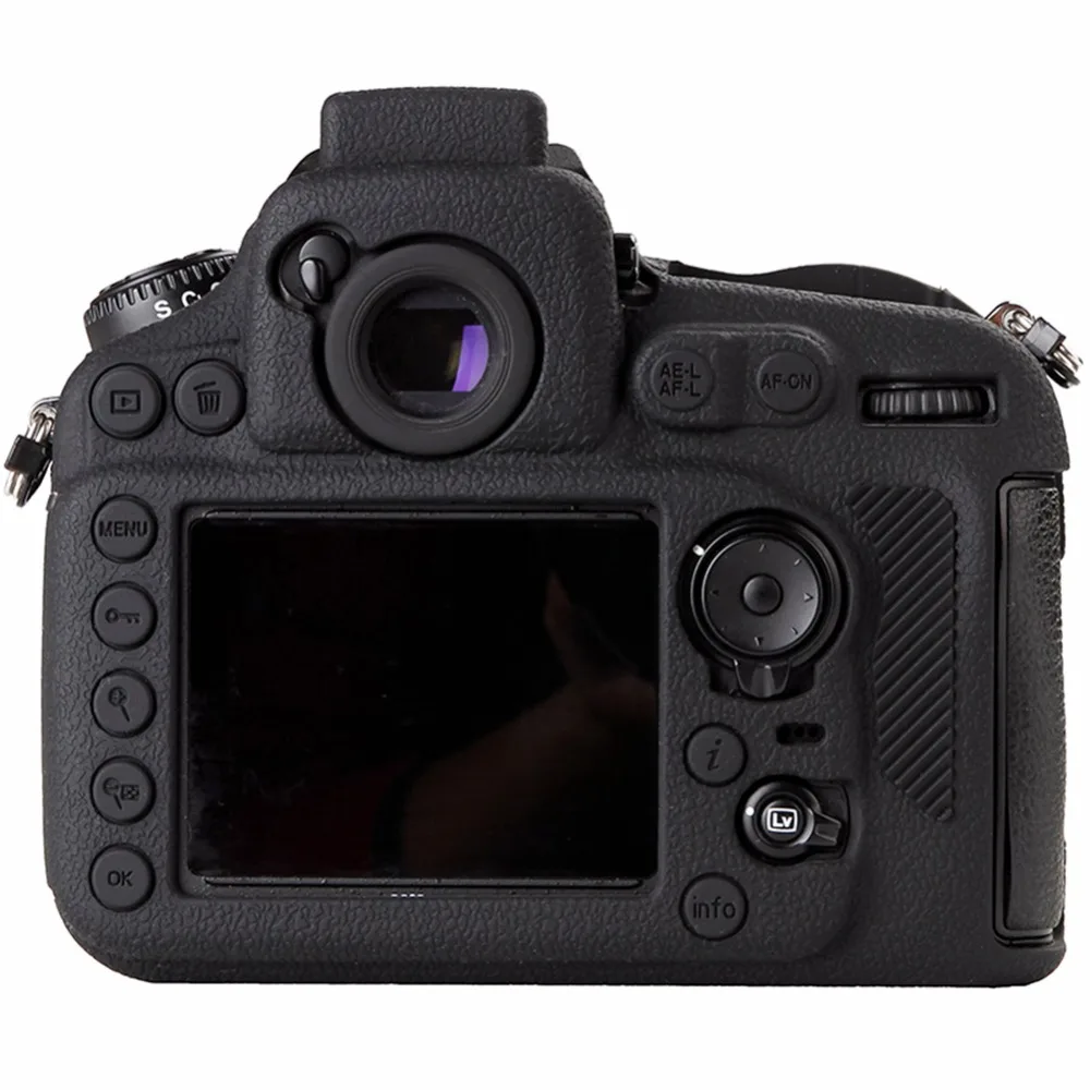 Для Nikon D810 чехол для камеры Мягкий силиконовый чехол Защитный черный