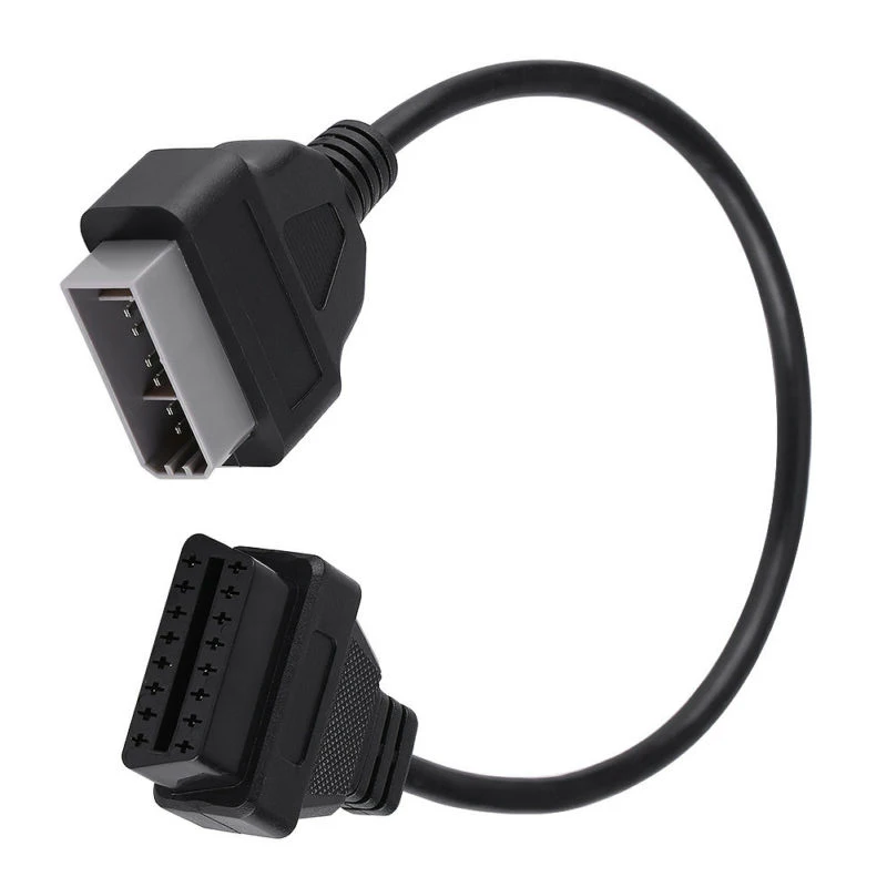 Для Nissan 14 Pin до 16 Pin OBD2 разъем адаптера диагностический кабель сканер инструмент