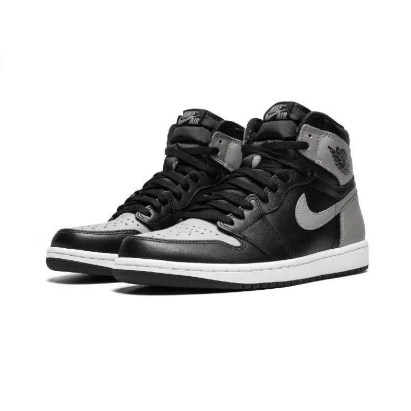Оригинальные оригинальные мужские баскетбольные кроссовки Air Jordan 1, классические уличные спортивные кроссовки в стиле ретро AJ1, Модные дышащие 555088-001 - Цвет: 555088-013