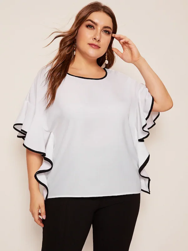Женская одежда 2019 Летние повседневные футболки Плюс Размер 5XL XXXXL топы с круглым