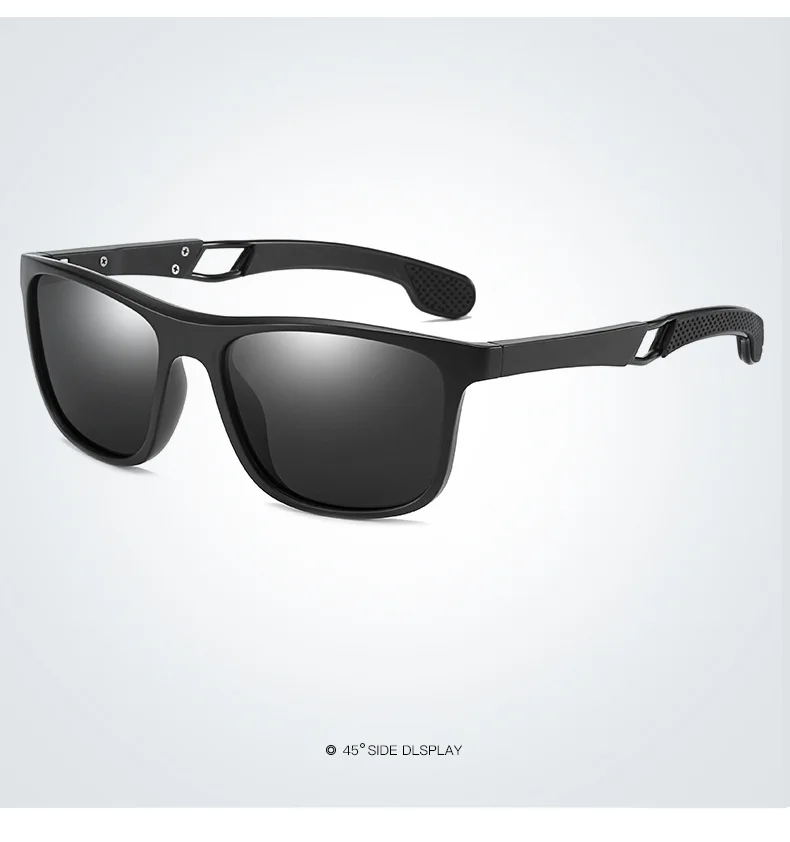 KARL брендовые квадратные поляризованные солнцезащитные очки для женщин TR90, Ультралегкая оправа, солнцезащитные очки для вождения, мужские солнцезащитные очки для рыбалки, красное зеркало