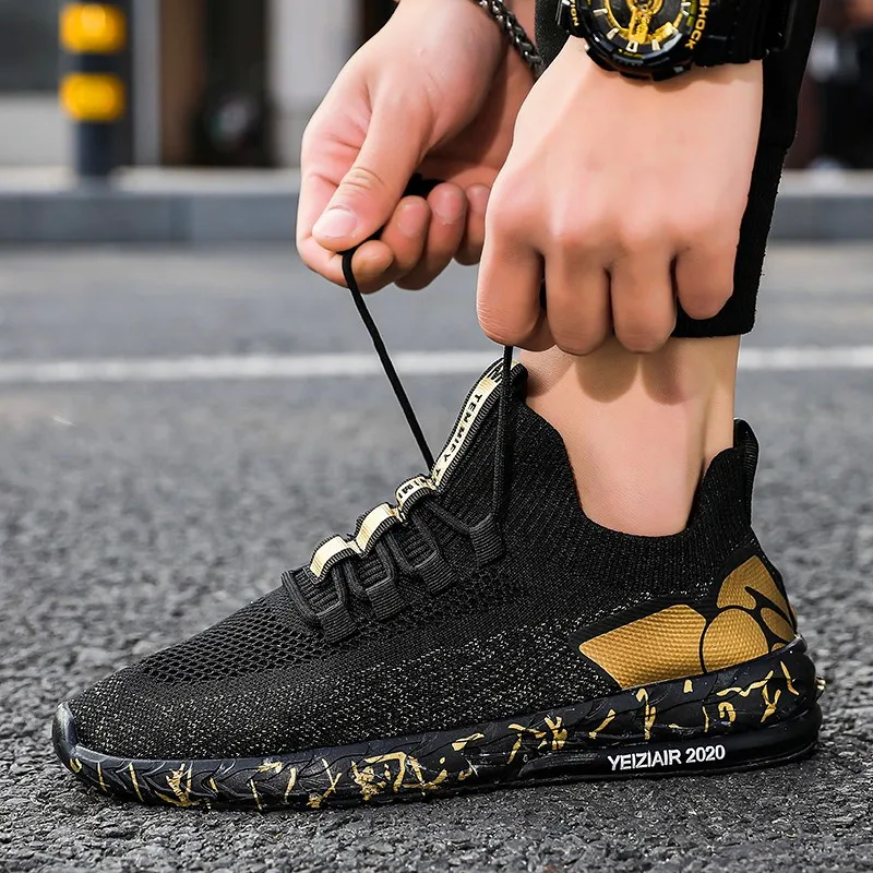 Спортивная обувь для мужчин 2020 летние новые мужские кроссовки на шнуровке с