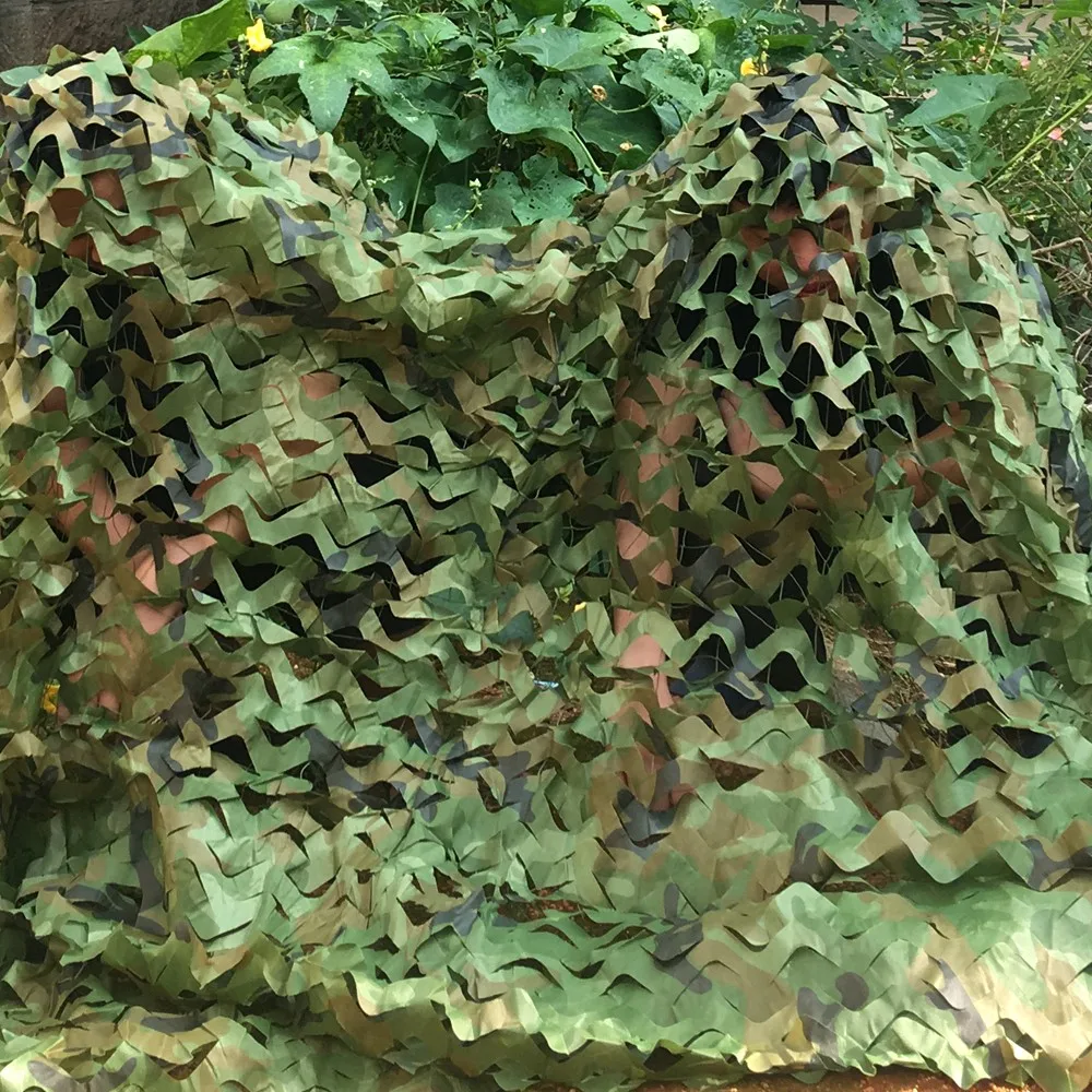 3x3 2x5 4x4 3x4 Camouflage Nets White Blue Beige Desert for Hunting Hiding Mesh Outdoor Awning Garden Shading Gazebo Camouflage Netting