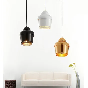 

nordic deco chambre luminaria pendente glass restaurant living room bedroom industrial lamp lustre pendente