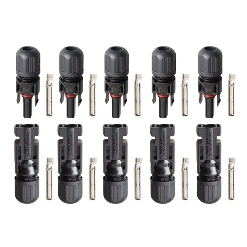 

High Quality MC4 Connectors Male Female Plug Socket Battery Board Waterproof Safe 30A New Hot Sale