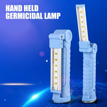 

USB Rechargeable UV Light Sterilizer Wand Handheld Foldable UV-C Germicidal Lamp for Home Sterilizer Disinfection Deodor