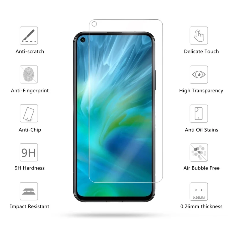 2 в 1 закаленное стекло для huawei honor 20 pro 20 s Защитная пленка для экрана для huawei nova 5t honor 20 s 20pro защитное стекло