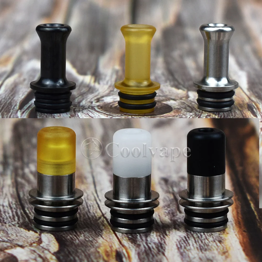 

coolvape 1box(3pcs) taifun gt4s mtl rta 510 drip tip Taifun gtr rta drip tip 510 Mtl PEI Narrow Bore Small Mouthpiece accessory