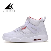 Классические Красные кроссовки, мужские баскетбольные кроссовки, дышащая спортивная обувь, уличные кроссовки Calzado de baloncesto masculino Basket Homme