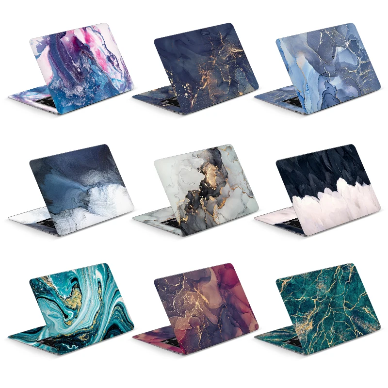 DIY Marble Laptop Skins Notebook Stickers PVC Skin 11.6\